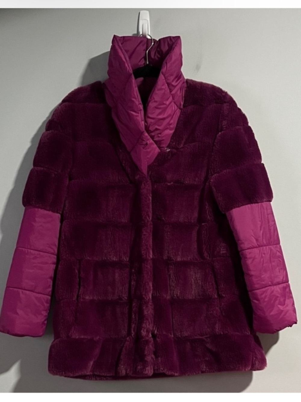 Furious Fur Puffer Car Coat